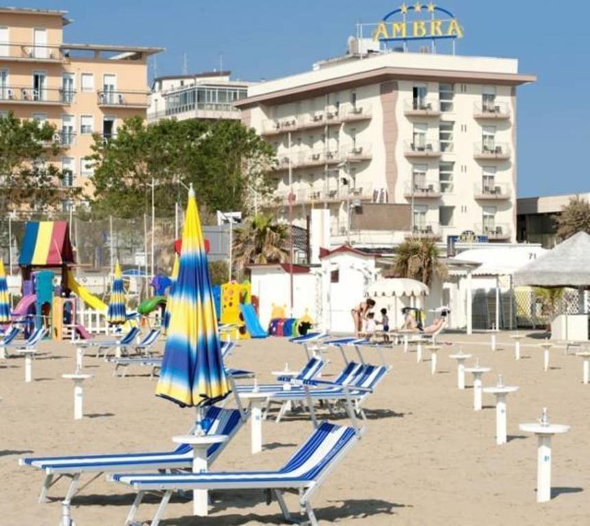 Hotel Ambra Rimini Esterno foto